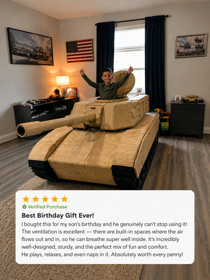 Commander Bed™ – Mixed Military Camo Tank